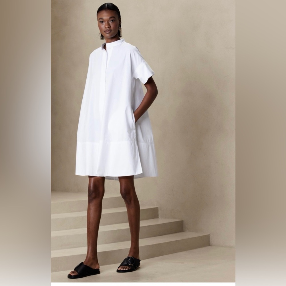 Banana Republic + Rhyah Poplin Mini Dress